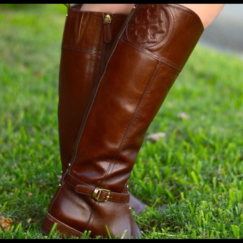 Tory Burch Riding Boots Size 6.5